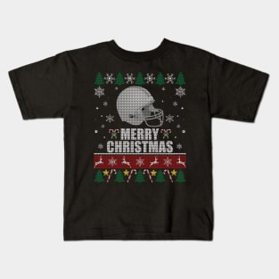 Baseball Batting Helmet Christmas Kids T-Shirt